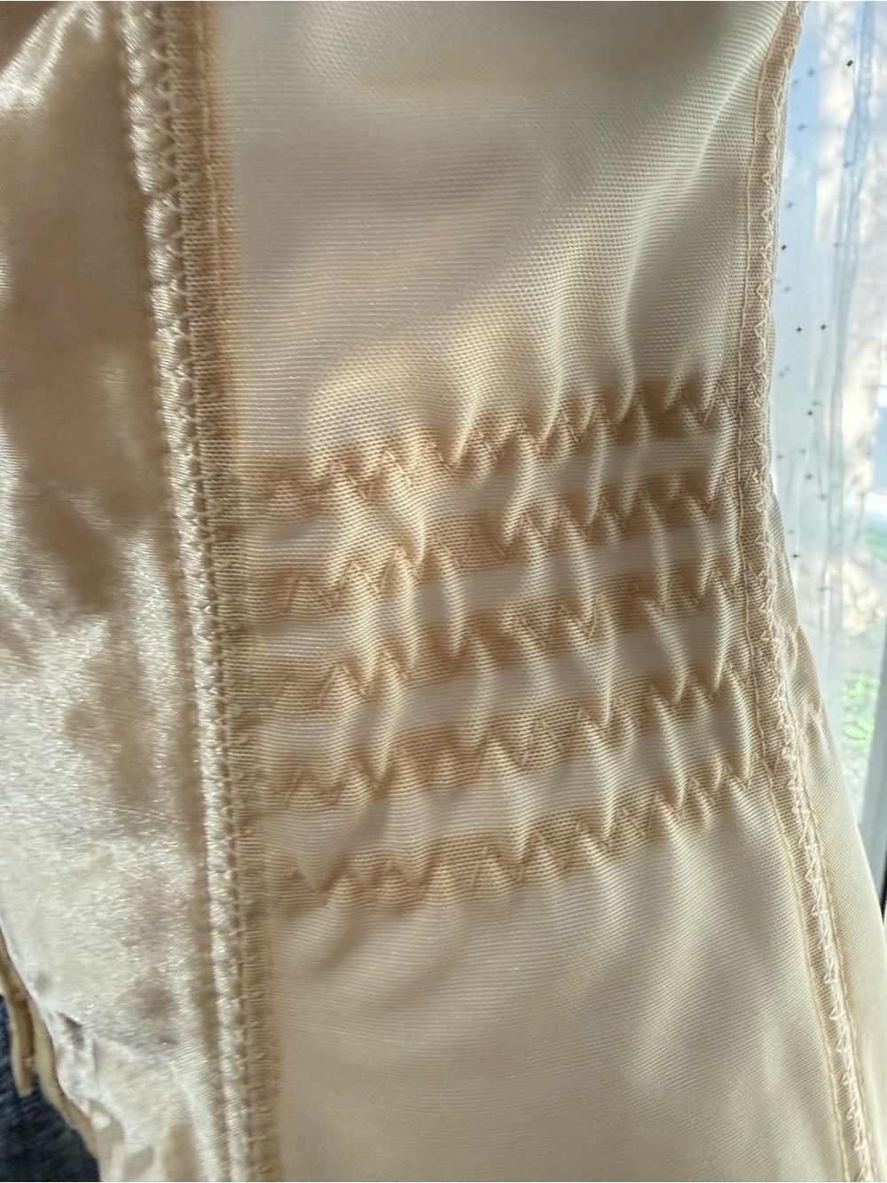 Unique Vintage Beige/Nude Waist Shaper Corset - Picture 3 of 5